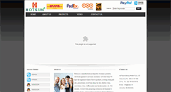 Desktop Screenshot of hotsun.com.cn